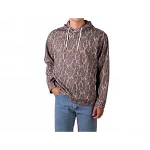 NEW SIMPLY SOUTHERN william long sleeve hoodie in tree camo
